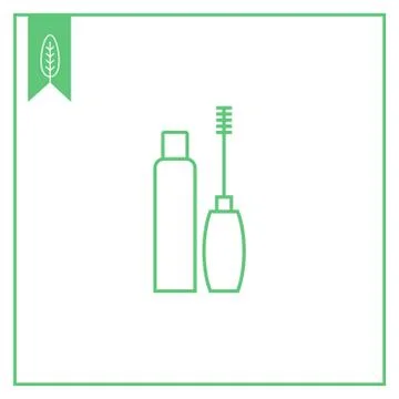 Mascara Stock-Illustration