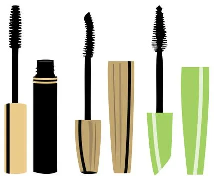 Mascara Stock Illustration