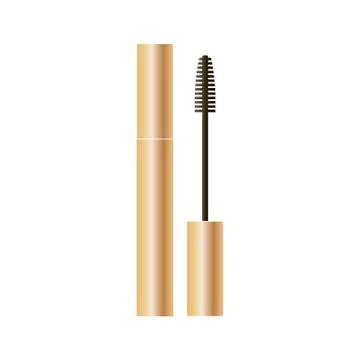 Mascara packaging isolated Stock Illustration