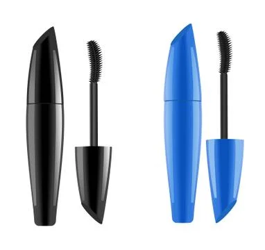 Mascara packaging. Place for your text Stock Illustration