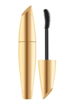 Mascara packaging. Place for your text Stock Illustration