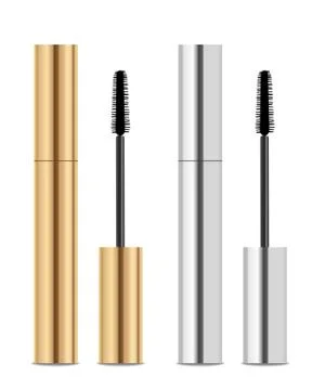 Mascara packaging. Place for your text Stock Illustration
