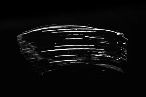 Mascara texture with black background Stock Photos