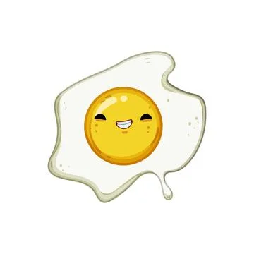 Mascot egg character cartoon vector illustration Stock Illustration