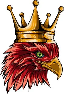 Mascot Head of an Eagle vector illustration design Stock Illustration