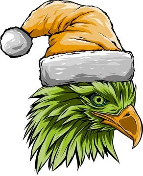 Mascot Head of an Eagle vector illustration design 库存插图