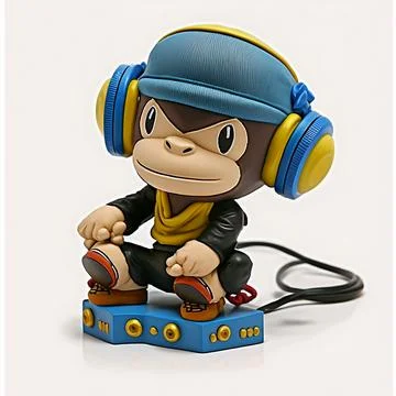 Mascot Monkey Stock Illustration