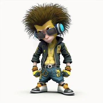 Mascot Monkey Stock Illustration