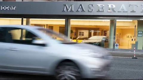 Maserati prova tl def Video stock 148320626