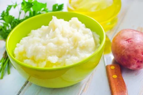 Mashed potato Stock Photos