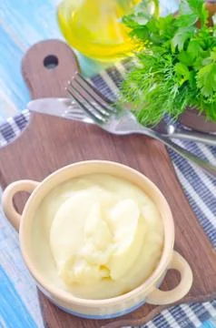 Mashed potato Stock Photos