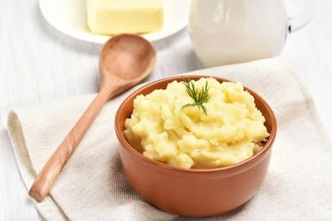 Mashed potato Stock Photos