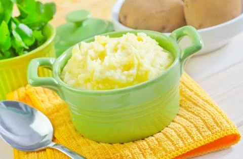 Mashed potato Stock Photos