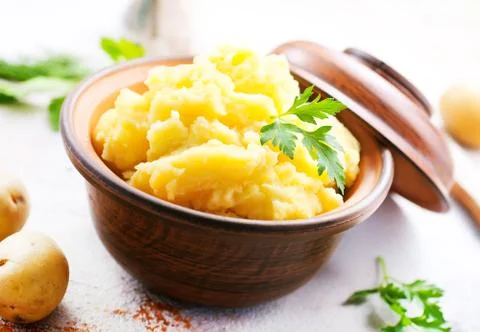 Mashed potato Stock Photos