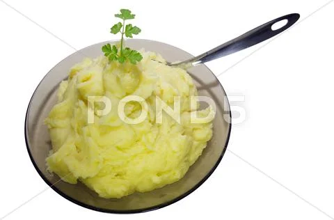 Mashed potatoes Stock Photos