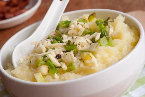 Mashed potatoes Stock Photos