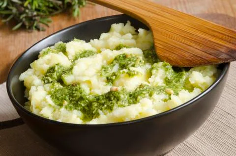 Mashed potatoes Stock Photos
