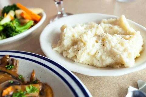 Mashed Potatoes Stock Photos