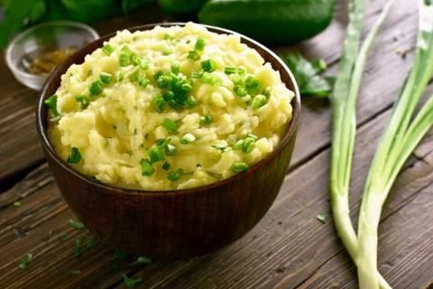 Mashed potatoes Foto stock