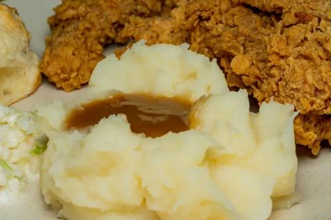 Mashed potatoes Stock Photos