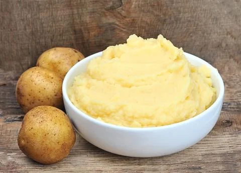 Mashed potatoes potato Stock Photos