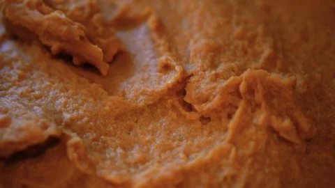 Mashed sweet potatoes Stock Footage 93189172