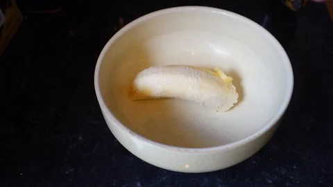 Mashing bananas Stock Footage 127295741