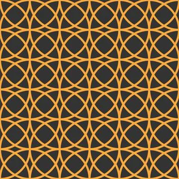 Mashrabiya arabesque arabic seamless pattern Stock Illustration