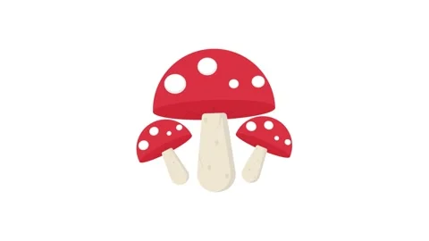 Mashroom icon animation for motion graphics. Foods and Drinks Icons Stock Footage 147990707