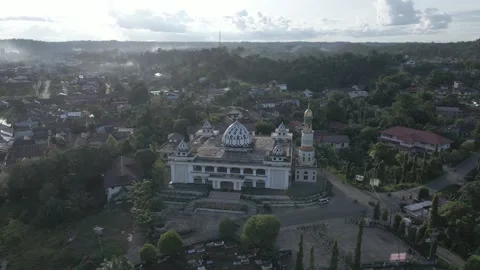 MASJID AGUNG BORNEO 库存影片 219924915