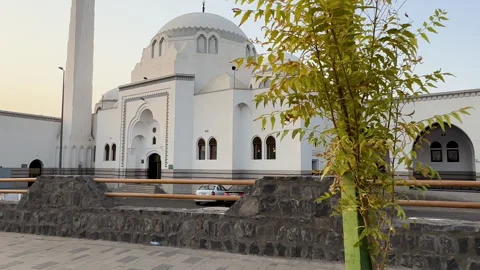 Masjid al Jummah Site of the First Friday Prayer Stock Footage 340365316