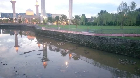 MASJID BUKIT JELUTONG Stock Footage 145873821