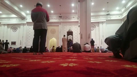 Masjid Bukit Jelutong Stock Footage 145874911