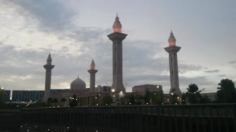MASJID BUKIT JELUTONG Stock Footage 145879074