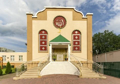 Masjid Darul Ehsan in Suffern Stock Photos