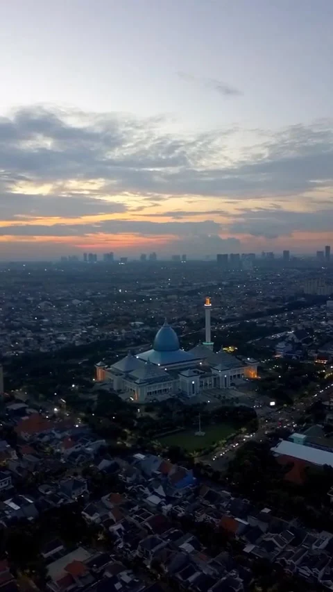 Masjid Video stock 233599632