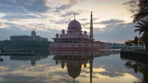Masjid Putra Stock Footage 61708629