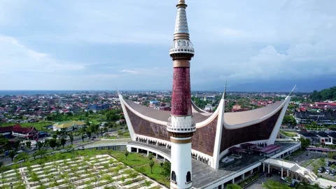 Masjid Raya Padang Stock Footage 277311837