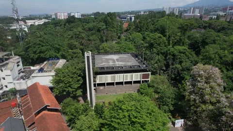Masjid Salman ITB Video stock 296209692
