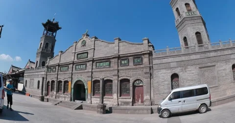 Masjid in Shanxi Video stock 69023061