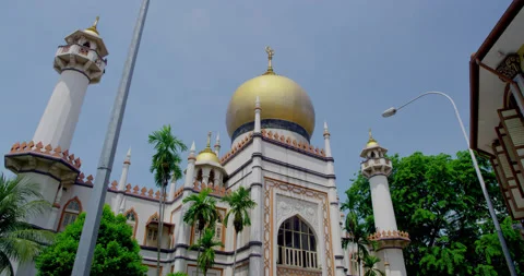 Masjid Sultan Mosque Stock Footage 149785440
