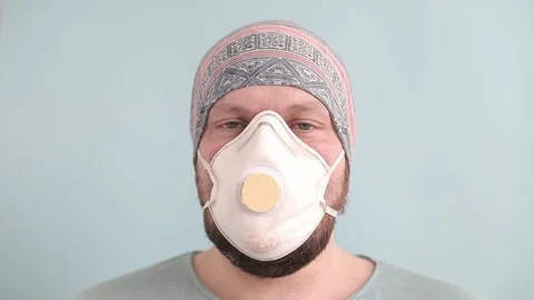 Mask 01 Video stock 128519424