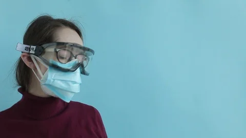 Mask 02 Video stock 127437158