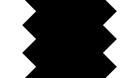 Mask of changing frame. Looping. Transition, matte channel. Stock Footage 316308491