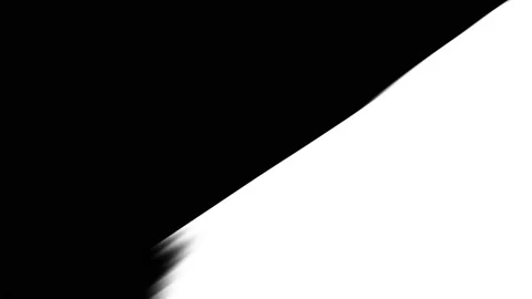 Mask for creating a video transition in the form of a brush. Video stock 114241150