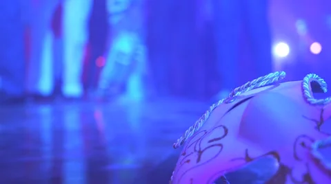 Mask dance Stock Footage 43153686