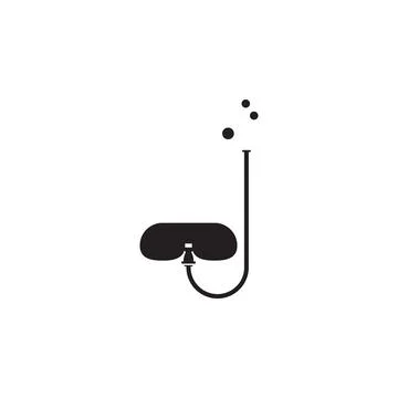 Mask of a diver icon. Elements of beach holidays icon. Premium quality graphic Stock Illustration