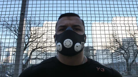 Mask Stock Footage 127993284