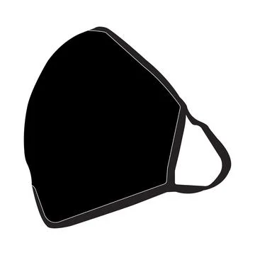 Mask icon Illustrazione stock