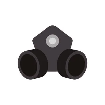 Mask industrial security icon イラスト素材